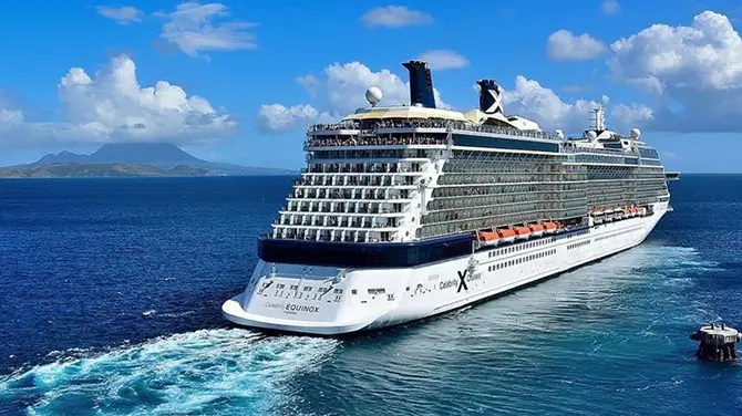 Celebrity cruise in the Caribbean